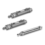 10Z-3GD - Double acting double rod, Non-rotating